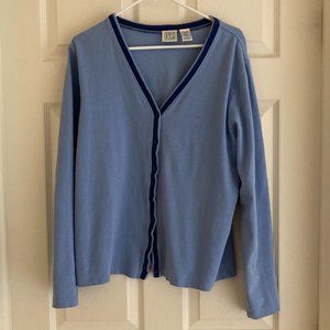 Field Gear Women's Blue Cardigan Sweater Size - Large